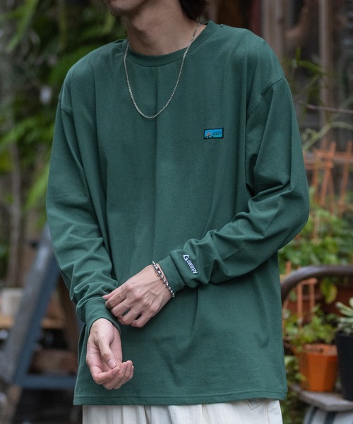 GERRY（ジェリー）の「【ag】〔GERRY/ジェリー〕ヘビーウェイト バックプリント ロングTシャツ（Tシャツ/カットソー・メンズ・ホワイト/ブラック/アッシュグレー/ライトグレー系1/ホワイト系1/ブラック系1/ダークグリーン系1・MEDIUM/LARGE/X-LARGE）」の7枚目の写真