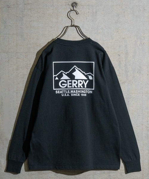 GERRY（ジェリー）の「【ag】〔GERRY/ジェリー〕ヘビーウェイト バックプリント ロングTシャツ（Tシャツ/カットソー・メンズ・ホワイト/ブラック/アッシュグレー/ライトグレー系1/ホワイト系1/ブラック系1/ダークグリーン系1・MEDIUM/LARGE/X-LARGE）」の11枚目の写真