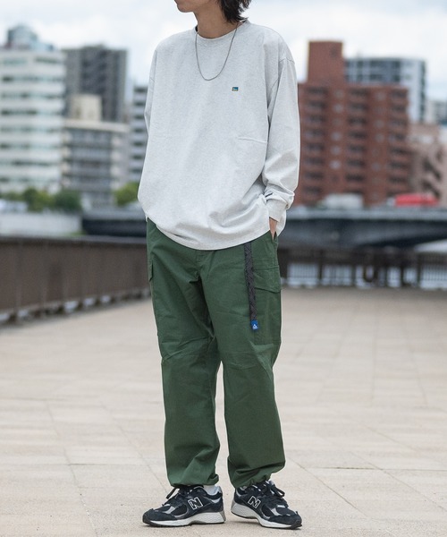 GERRY（ジェリー）の「【ag】〔GERRY/ジェリー〕ヘビーウェイト バックプリント ロングTシャツ（Tシャツ/カットソー・メンズ・ホワイト/ブラック/アッシュグレー/ライトグレー系1/ホワイト系1/ブラック系1/ダークグリーン系1・MEDIUM/LARGE/X-LARGE）」の18枚目の写真