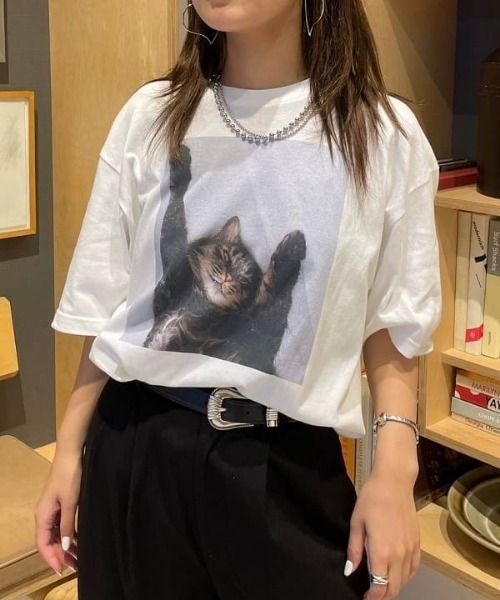 UNISEX〉清水奈緒 / デコフォトTシャツ（Tシャツ/カットソー