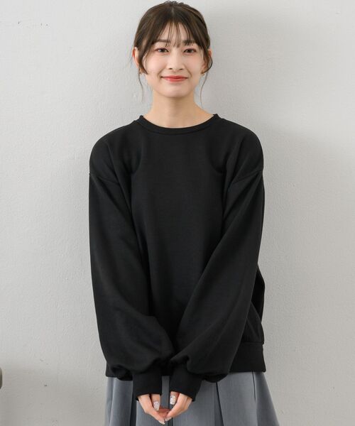 RETRO GIRL（レトロガール）の「裏毛トレーナー×ビスチェSET（スウェット・レディース・ブラック/ホワイト系その他/イエロー・FREE）」の16枚目の写真