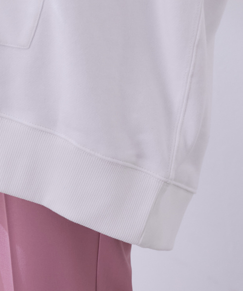 vis-`a-vis(ビサビ)の「【WEB限定】【J'aDoRe限定】【コラボ】ミチ&藍にいなバックプリントイラストパーカー(パーカー・レディース・ホワイト・FREE)」の13枚目の写真