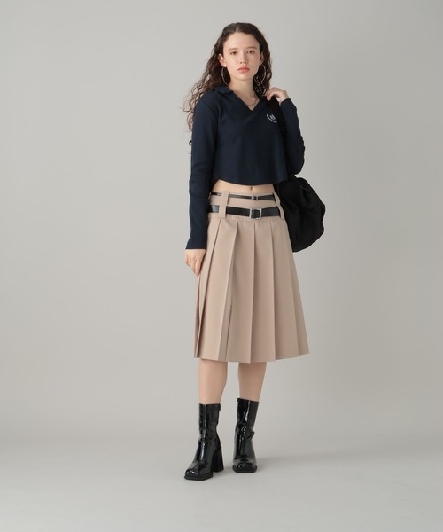 FOREVER 21（フォーエバー トゥエンティーワン）の「ギャザーポケットリュック（バックパック/リュック・レディース・ブラック/カーキ/グレー・FREE）」の4枚目の写真