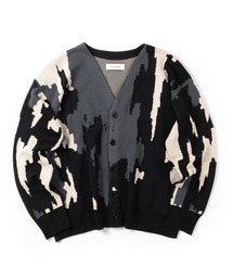 Wizzard ウィザード / JACQUARD KNIT CARDIGAN / W24SS-KN020
