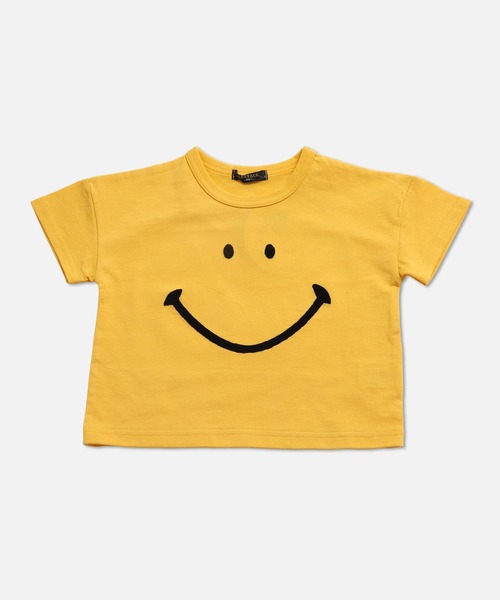 SMILEY FACE(スマイリーフェイス)の「スマイリーフェイス 半袖Tシャツ(Tシャツ/カットソー・キッズ・A/H/E/F/B/G/D/C・80cm/90cm/100cm/110cm/120cm/130cm/140cm)」の9枚目の写真
