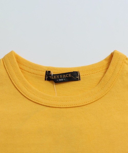 SMILEY FACE(スマイリーフェイス)の「スマイリーフェイス 半袖Tシャツ(Tシャツ/カットソー・キッズ・A/H/E/F/B/G/D/C・80cm/90cm/100cm/110cm/120cm/130cm/140cm)」の11枚目の写真