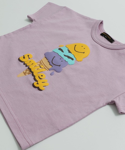 SMILEY FACE(スマイリーフェイス)の「スマイリーフェイス 半袖Tシャツ(Tシャツ/カットソー・キッズ・A/H/E/F/B/G/D/C・80cm/90cm/100cm/110cm/120cm/130cm/140cm)」の18枚目の写真
