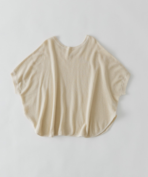 【セール】リネンコットンワッフル2wayプルオーバー（ベスト）｜conges payes ADIEU TRISTESSE（コンジェ ペイエ アデュートリステス）