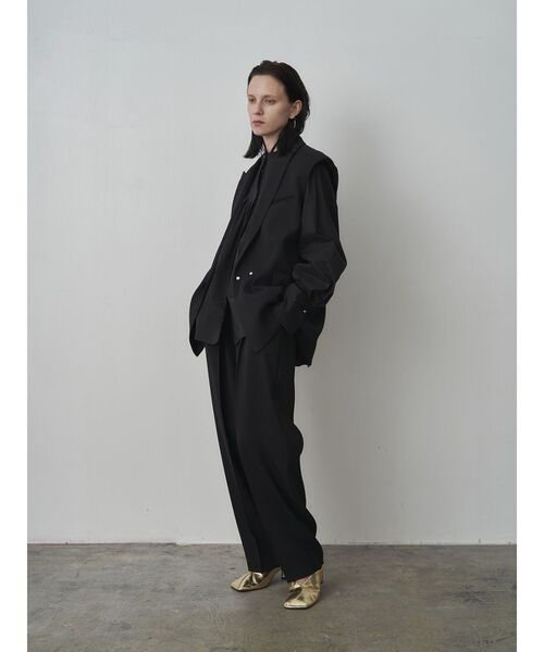 ELENDEEK（エレンディーク）の「ラグランスリーブシャツブラウス（シャツ/ブラウス・レディース・ブラック/オフホワイト・FREE）」の11枚目の写真