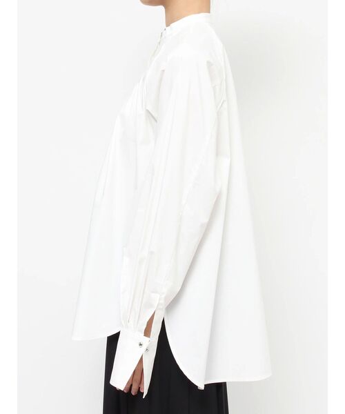 ELENDEEK（エレンディーク）の「ラグランスリーブシャツブラウス（シャツ/ブラウス・レディース・ブラック/オフホワイト・FREE）」の14枚目の写真