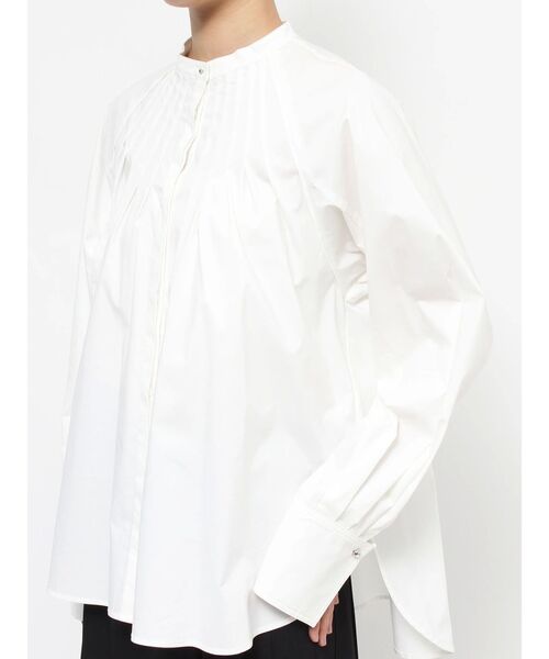 ELENDEEK（エレンディーク）の「ラグランスリーブシャツブラウス（シャツ/ブラウス・レディース・ブラック/オフホワイト・FREE）」の17枚目の写真