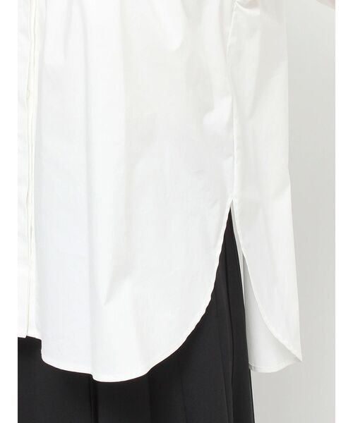 ELENDEEK（エレンディーク）の「ラグランスリーブシャツブラウス（シャツ/ブラウス・レディース・ブラック/オフホワイト・FREE）」の18枚目の写真