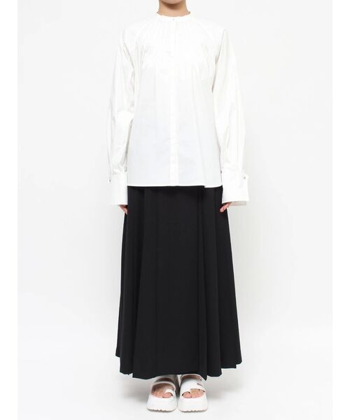 ELENDEEK（エレンディーク）の「ラグランスリーブシャツブラウス（シャツ/ブラウス・レディース・ブラック/オフホワイト・FREE）」の20枚目の写真