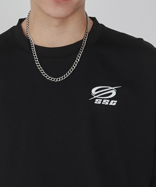 WEGO（ウィゴー）の「WEGO/ワンポイントロゴドロストT（Tシャツ/カットソー・メンズ・ブラック/ホワイト・LARGE/MEDIUM）」の6枚目の写真