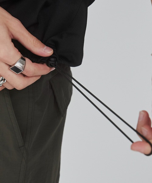 WEGO（ウィゴー）の「WEGO/ワンポイントロゴドロストT（Tシャツ/カットソー・メンズ・ブラック/ホワイト・LARGE/MEDIUM）」の8枚目の写真