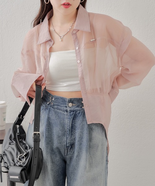 その他 chiko セール】ガーターデザインマルチシャツ（シャツ/ブラウス