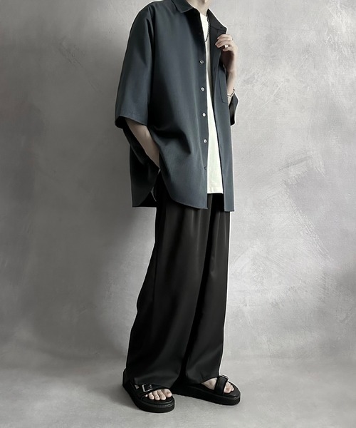 【SERACE】シャークハイソールダブルストラップサンダル(＋6㎝) SERACE】Shark high sole double strap sandal / シャークハイ
