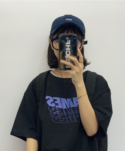 MGV(エムジーヴィー)の「Casual logo T-shirt(Tシャツ/カットソー・レディース・ホワイト/ブラック・MEDIUM/LARGE/X-LARGE)」の5枚目の写真