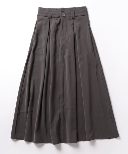 aimoha(アイモハ)の「【aimoha】ハイウエストフレアロングスカート(スカート・レディース・ダークグレー/ブラック・SMALL/MEDIUM/LARGE/X-LARGE)」の15枚目の写真