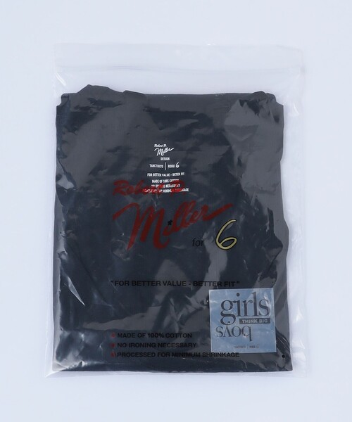 MILLER（ミラー）の「【別注】＜Robert.P.Miller×Tanc TOKYO × 6(ROKU)＞SOLID SHEER TANK TOP/タンクトップ（Tシャツ/カットソー・レディース・ブラック/ホワイト・FREE）」の16枚目の写真