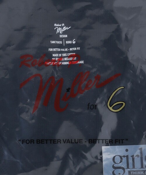 MILLER（ミラー）の「【別注】＜Robert.P.Miller×Tanc TOKYO × 6(ROKU)＞SOLID SHEER TANK TOP/タンクトップ（Tシャツ/カットソー・レディース・ブラック/ホワイト・FREE）」の14枚目の写真