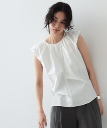GALLEST | タックフレンチスリーブブラウス(シャツ/ブラウス)