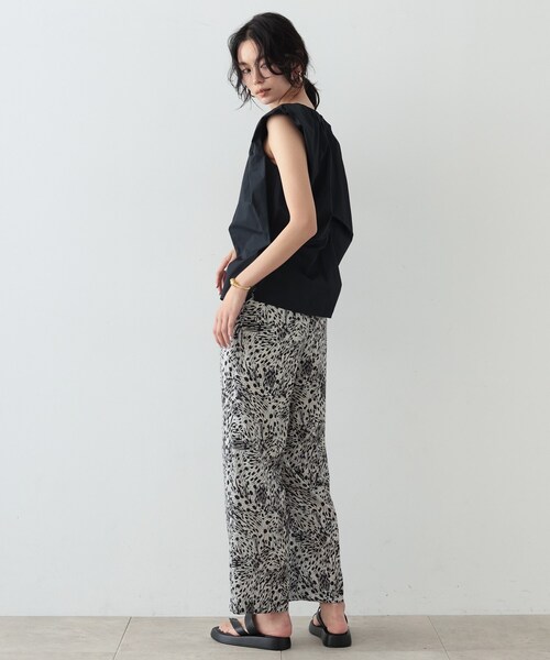 GALLEST（ギャレスト）の「◆タックフレンチスリーブブラウス（シャツ/ブラウス・レディース・ボルドー/ホワイト/ブラック・38）」の11枚目の写真