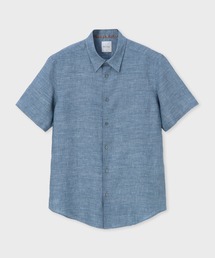 【新品タグ付き】 ポールスミス 長袖シャツ ペイズリー 花 リネン100% 麻 Paul Smith ポールスミス リネン100 長袖シャツ 花柄 サイズL