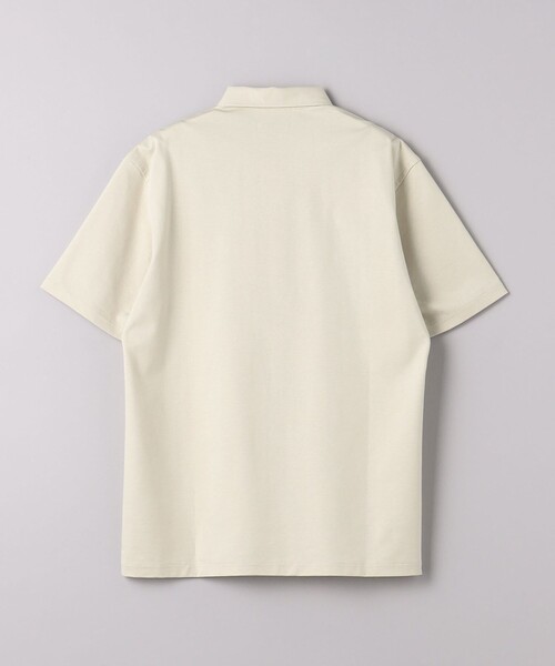 UNITED ARROWS（ユナイテッドアローズ）の「ポンチ ポロシャツ COZY -抗菌防臭・接触冷感-（ポロシャツ・メンズ・ナチュラル/ブラック/ホワイト/ネイビー・S/L/M/XL）」の17枚目の写真