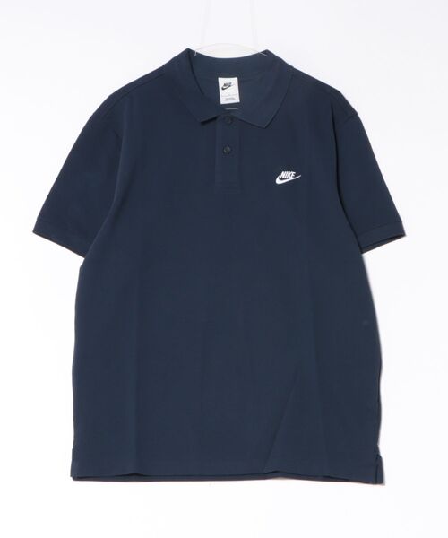 NIKE(ナイキ)の「《NIKEアパレル》クラブ ピケ S/S ポロ(ポロシャツ・メンズ・グリーン/ブラック/ホワイト/ダークブルー・S/M/L/XL/XS/2XL)」の4枚目の写真
