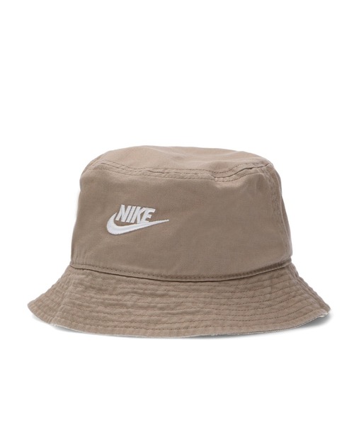 NIKE(ナイキ)の「NIKE APEX BUCKET HAT FB5381(ハット・メンズ・ブラック/ベージュ/ホワイト・ONE SIZE)」の3枚目の写真