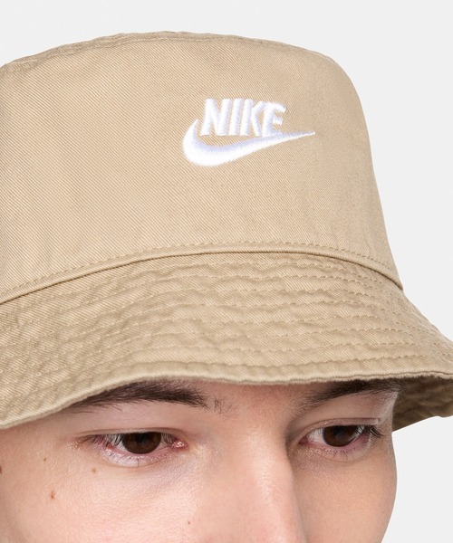 NIKE(ナイキ)の「NIKE APEX BUCKET HAT FB5381(ハット・メンズ・ブラック/ベージュ/ホワイト・ONE SIZE)」の7枚目の写真