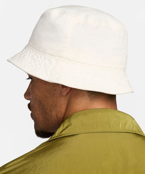 NIKE(ナイキ)の「NIKE APEX BUCKET HAT FB5381(ハット・メンズ・ブラック/ベージュ/ホワイト・ONE SIZE)」の8枚目の写真