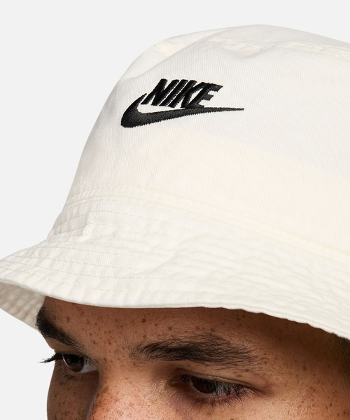NIKE(ナイキ)の「NIKE APEX BUCKET HAT FB5381(ハット・メンズ・ブラック/ベージュ/ホワイト・ONE SIZE)」の10枚目の写真