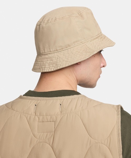 NIKE(ナイキ)の「NIKE APEX BUCKET HAT FB5381(ハット・メンズ・ブラック/ベージュ/ホワイト・ONE SIZE)」の6枚目の写真