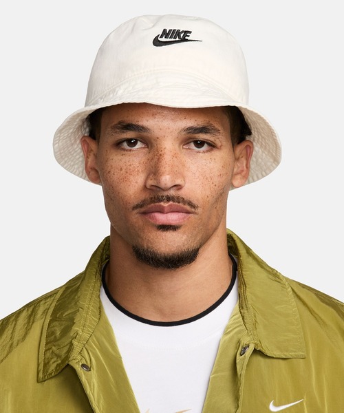 NIKE(ナイキ)の「NIKE APEX BUCKET HAT FB5381(ハット・メンズ・ブラック/ベージュ/ホワイト・ONE SIZE)」の12枚目の写真