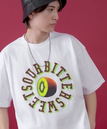【SIDEWAY STANCE】オリジナル グラフィック プリント/ワッペン刺しゅう 半袖Tシャツ