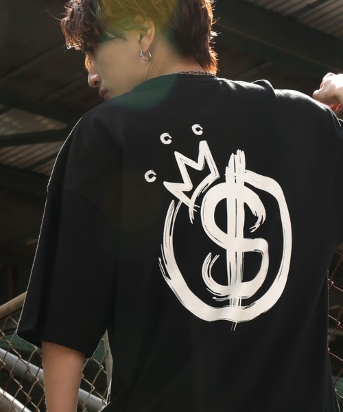 SIDEWAY STANCE（サイドウェイスタンス）の「【SIDEWAY STANCE】オリジナル グラフィック プリント/ワッペン刺しゅう 半袖Tシャツ（Tシャツ/カットソー・メンズ・ブラック/ホワイト/レッド/ホワイト系1/パープル系/グレー系/ホワイト系/ブラック系1/カーキ系1/ブラック系/ブラック系3/ホワイト系4/レッド系4/ホワイト系2/グレー系2/パープル系3/グレー系3/グレー系4/ブラック系2/カーキ系2/ホワイト系3/ブラック系4/ホワイト系5/ホワイト系6/ブラック系6/カーキ系6/パープル系5/ブラック系5/ホワイト系7/ブラック系7/ブルー系7・SMALL/MEDIUM/LARGE/X-LARGE）」の11枚目の写真