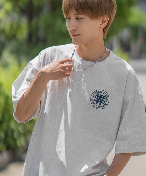 SIDEWAY STANCE（サイドウェイスタンス）の「【SIDEWAY STANCE】オリジナル グラフィック プリント/ワッペン刺しゅう 半袖Tシャツ（Tシャツ/カットソー・メンズ・ブラック/ホワイト/レッド/ホワイト系1/パープル系/グレー系/ホワイト系/ブラック系1/カーキ系1/ブラック系/ブラック系3/ホワイト系4/レッド系4/ホワイト系2/グレー系2/パープル系3/グレー系3/グレー系4/ブラック系2/カーキ系2/ホワイト系3/ブラック系4/ホワイト系5/ホワイト系6/ブラック系6/カーキ系6/パープル系5/ブラック系5/ホワイト系7/ブラック系7/ブルー系7・SMALL/MEDIUM/LARGE/X-LARGE）」の21枚目の写真