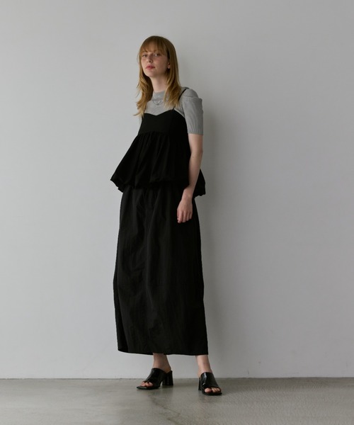 Happy John（ハッピージョン）の「balloon bustier/バルーンビスチェ（ベスト・レディース・ブラック/ホワイト・FREE）」の8枚目の写真