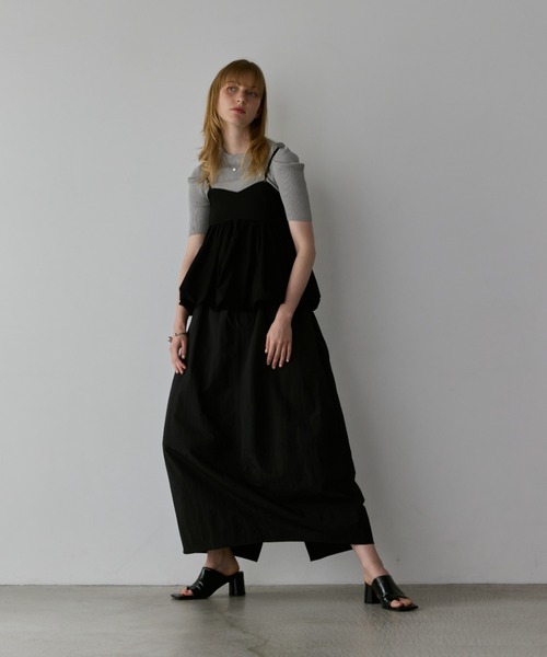 Happy John（ハッピージョン）の「balloon bustier/バルーンビスチェ（ベスト・レディース・ブラック/ホワイト・FREE）」の9枚目の写真