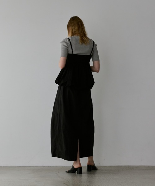 Happy John（ハッピージョン）の「balloon bustier/バルーンビスチェ（ベスト・レディース・ブラック/ホワイト・FREE）」の11枚目の写真