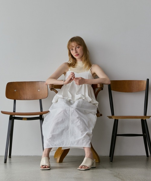 Happy John（ハッピージョン）の「balloon bustier/バルーンビスチェ（ベスト・レディース・ブラック/ホワイト・FREE）」の18枚目の写真