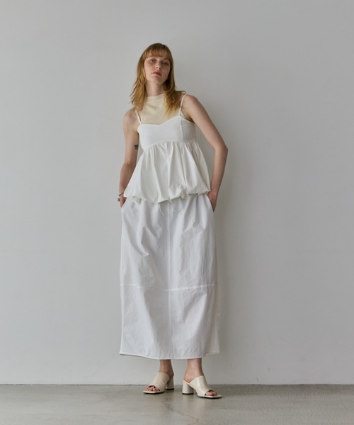 Happy John（ハッピージョン）の「balloon bustier/バルーンビスチェ（ベスト・レディース・ブラック/ホワイト・FREE）」の21枚目の写真