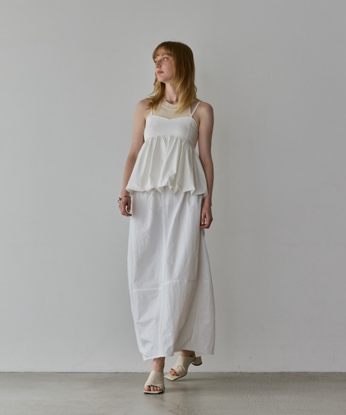 Happy John（ハッピージョン）の「balloon bustier/バルーンビスチェ（ベスト・レディース・ブラック/ホワイト・FREE）」の22枚目の写真