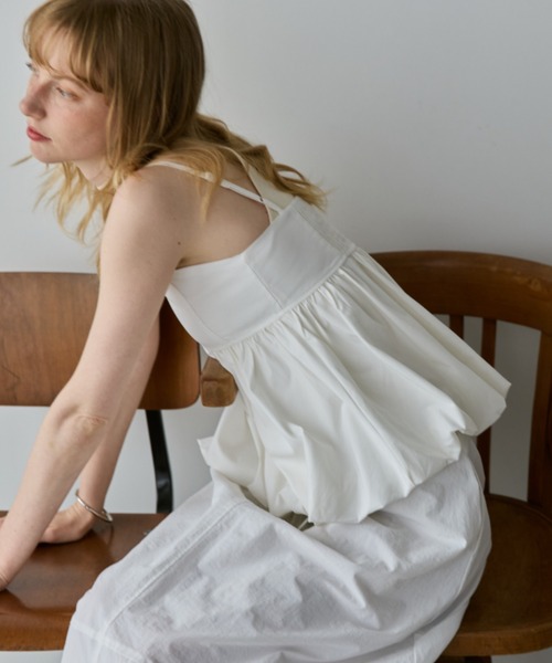Happy John（ハッピージョン）の「balloon bustier/バルーンビスチェ（ベスト・レディース・ブラック/ホワイト・FREE）」の19枚目の写真
