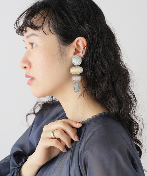 IENA（イエナ）の「【SOPHIA203/ソフィア203】GLACIAL PASTEL EARRING イヤリング（イヤリング・レディース・ゴールド系その他・FREE）」の7枚目の写真