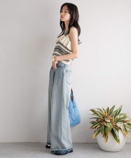 LOWRYS FARM｜フリルビスチェ | Rakuten Fashion(楽天