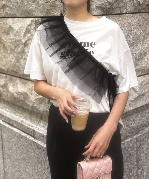 セール】マルチウェイチュールフリル（付け襟）｜KOBE LETTUCE