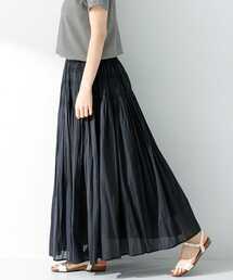 URBAN RESEARCH Sonny Label | シャーリングエアリーコットンボイルスカート(スカート)